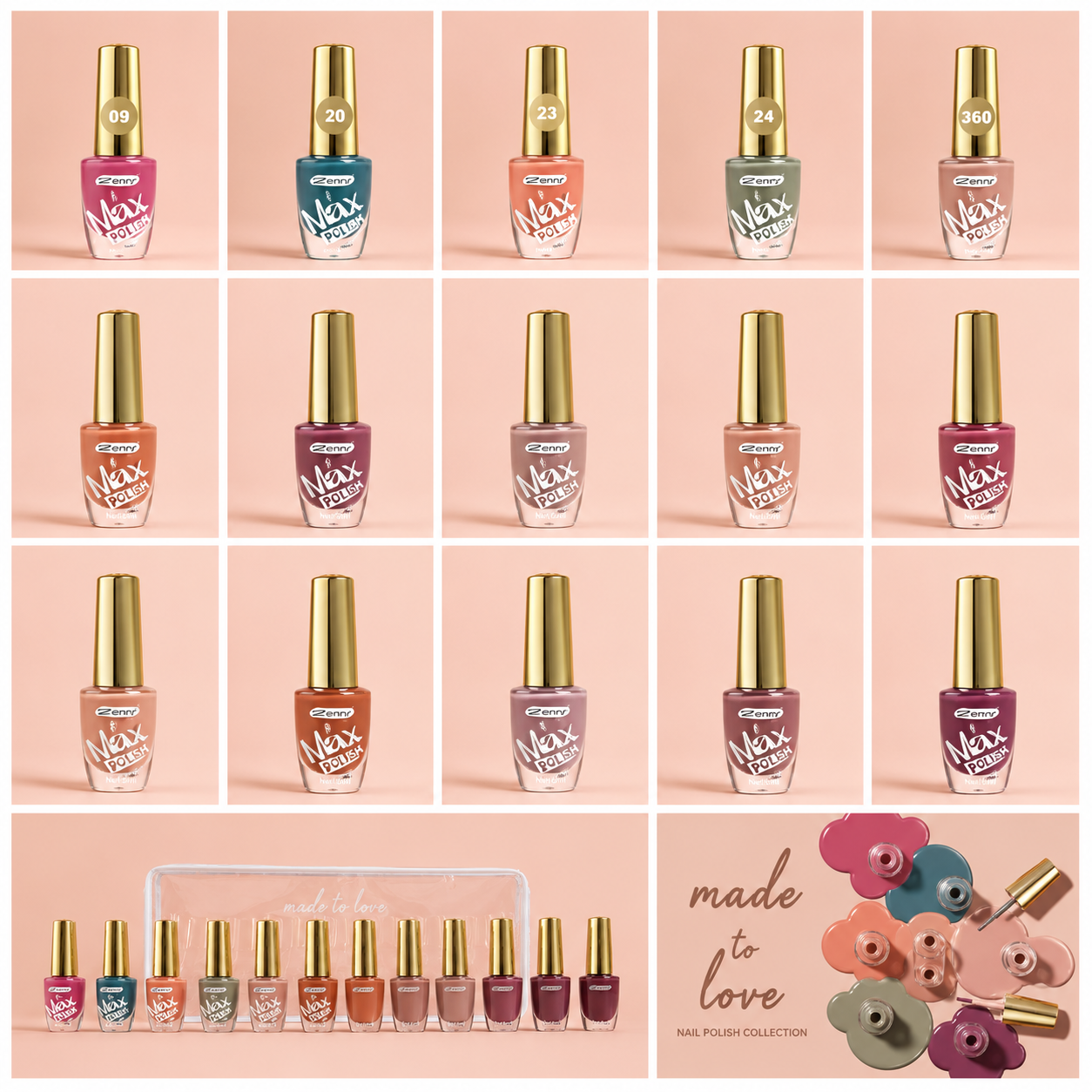 Zenn Max Nail Polish Shade 09